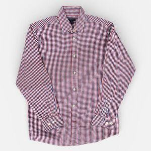 Tommy Hilfiger Boys Plaid Long Sleeve Button Down. Sz 16.